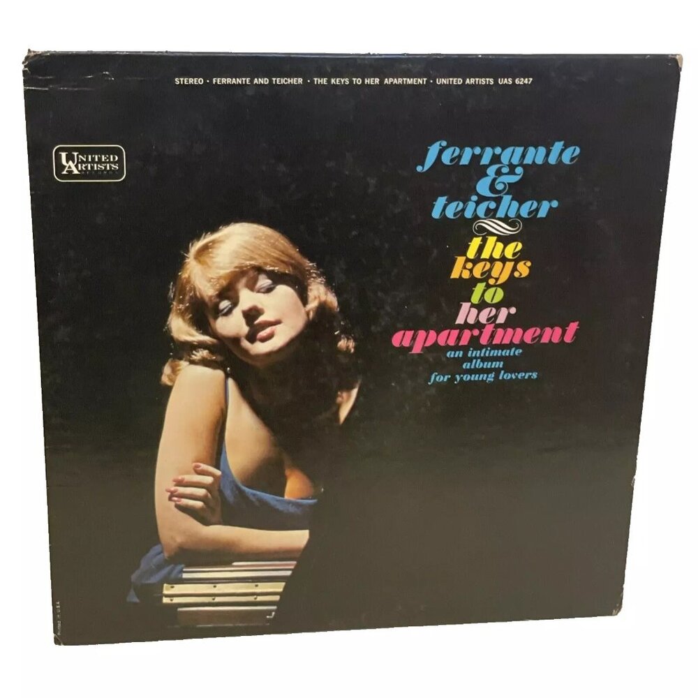 Ferrante & Teicher The Keys To Her Apartment(Vinyl, 1962)United Artists UAS 6247